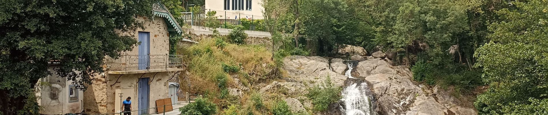 Randonnée Marche Colombières-sur-Orb - boucle aux gorges de Colombieres  - Photo