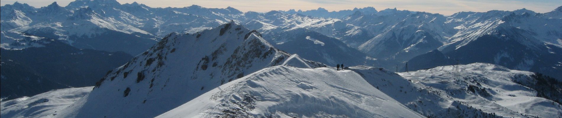 Percorso Sci alpinismo La Léchère - Crêtes de Grand Naves - Photo