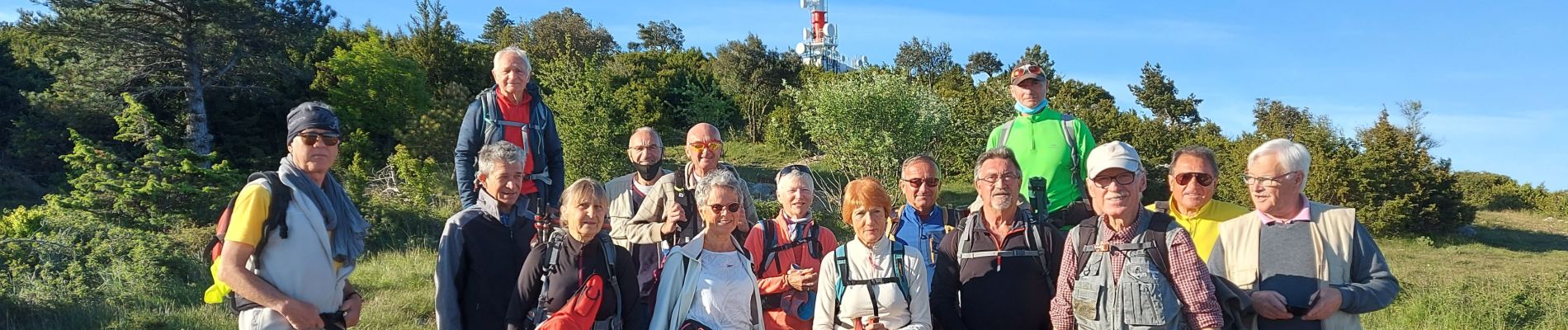 Percorso Marcia Montpeyroux - arsel la seranne de St baudille au Roc blanc - Photo