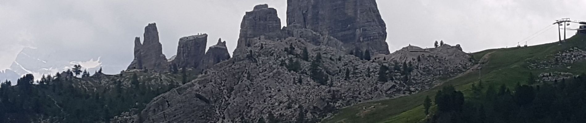 Percorso Marcia Cortina d'Ampezzo - cinque torri - Photo