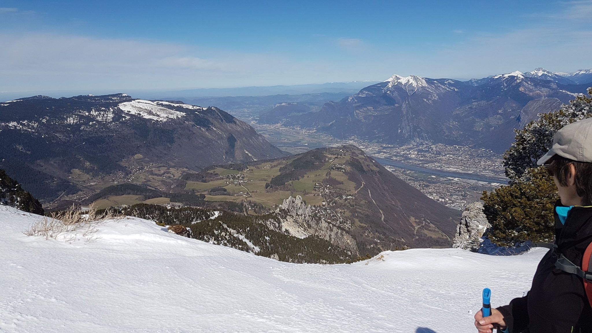 Randonnée Raquettes à neige à LANSENVERCORS le moucherotte SityTrail