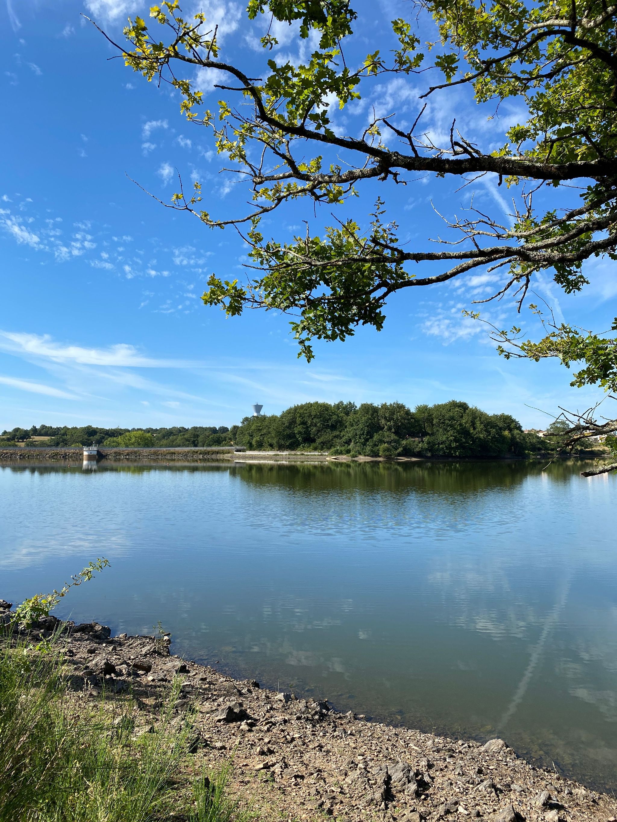 tour du lac de saint vincent sur graon