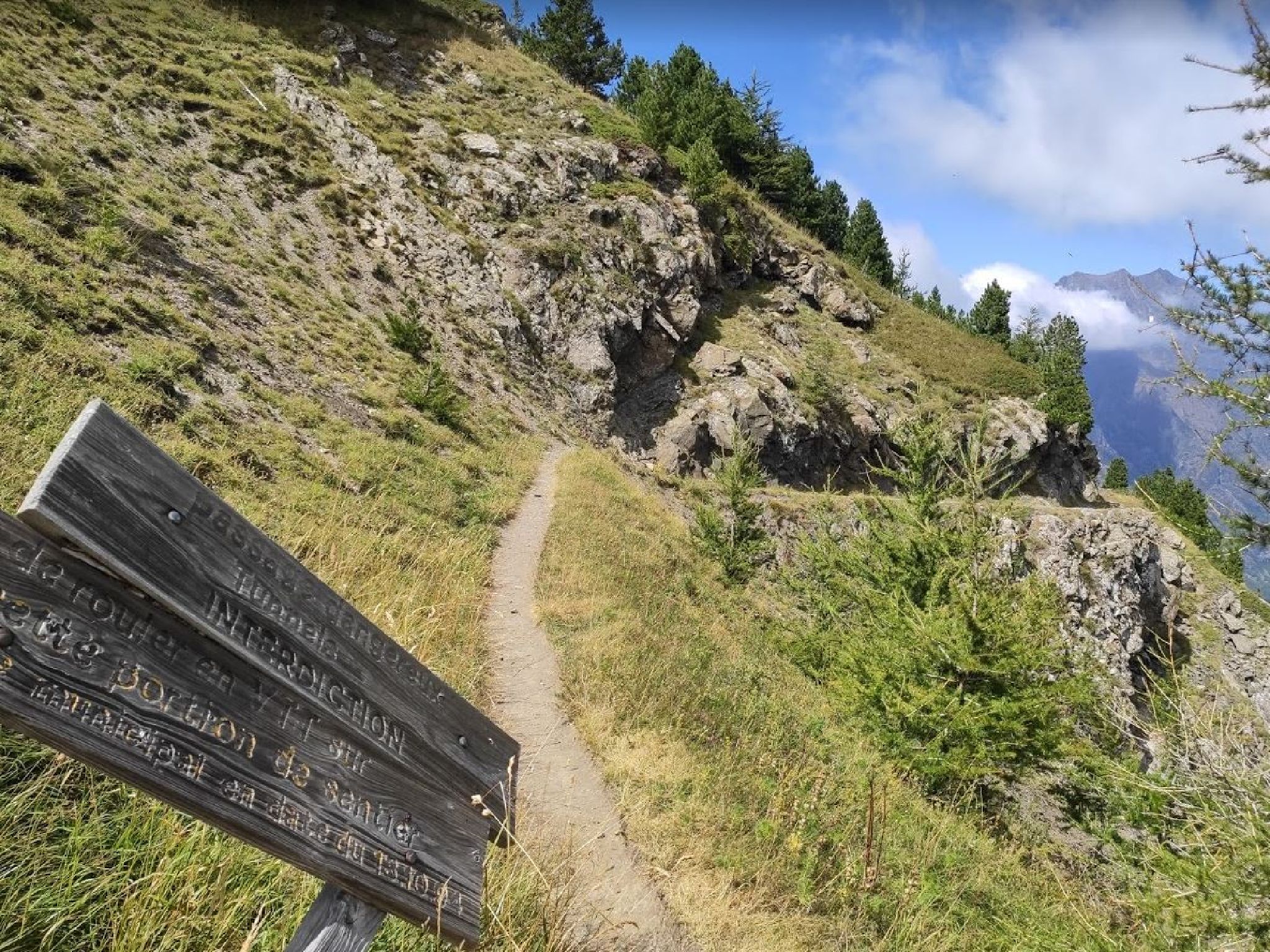 Randonnée Marche à LA SALETTEFALLAVAUX MAP Notre Dame De La Salette