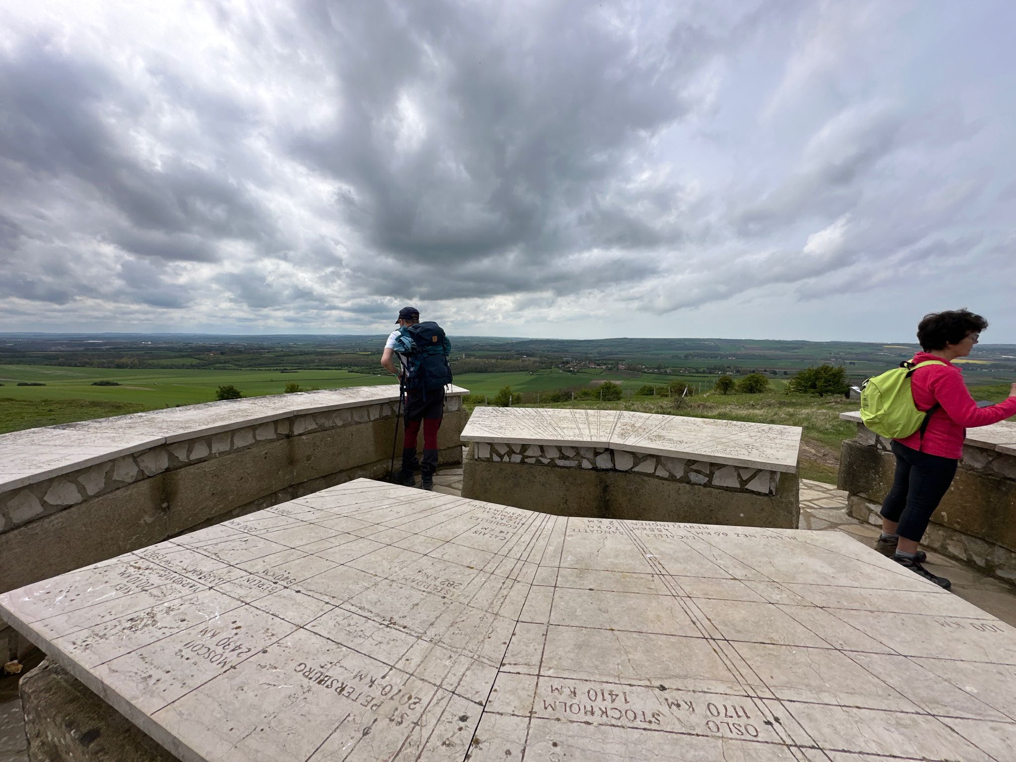 Trail Walking at Escalles: Cap Blanc Nez-Wissant-mont de Couple 25 km ...