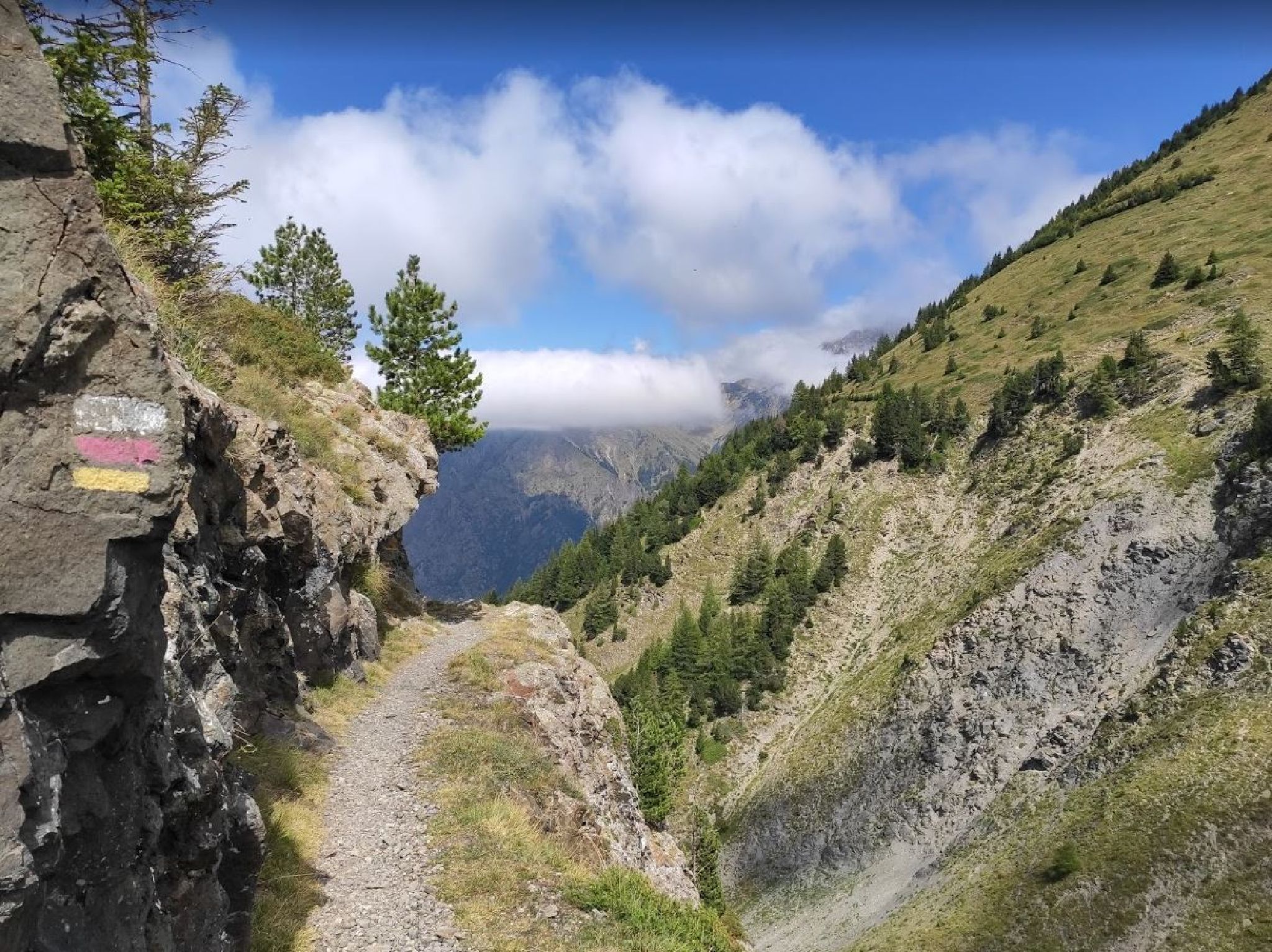 Randonnée Marche à LA SALETTEFALLAVAUX MAP Notre Dame De La Salette