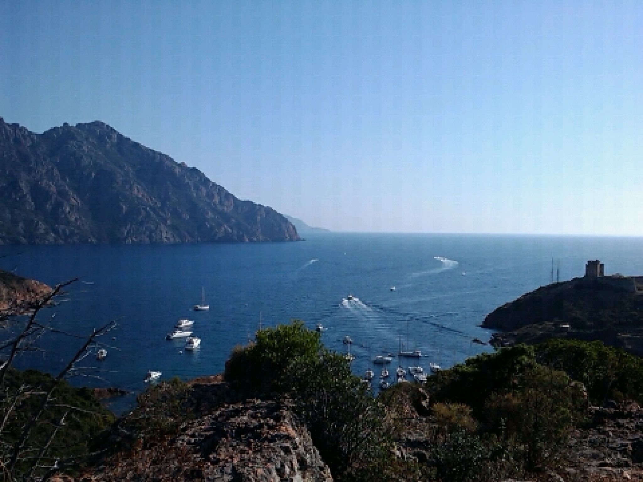 Trail Walk At Osani Corse Girolata 2011 08 01 Sitytrail