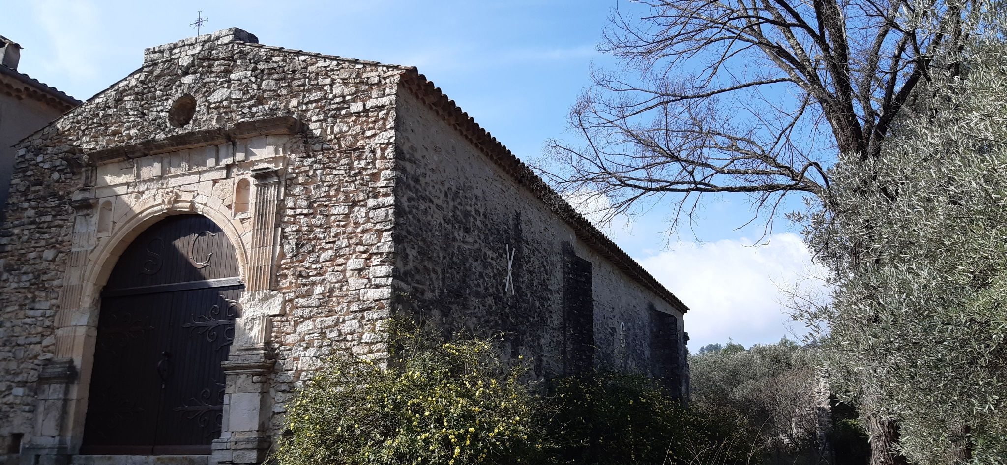 Randonnée Marche à SOLLIESPONT Sollies Pont.La chapelle St Christine