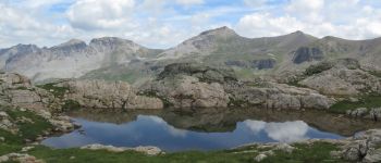 Point d'intérêt Jausiers - lac des roches blanches - Photo