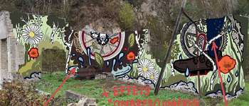 POI Gesves - Fresque murale 