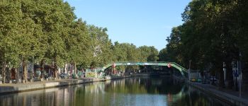 Point d'intérêt Paris - Canal Saint Martin - Photo