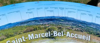 Point of interest Saint-Marcel-Bel-Accueil - Table orientation  - Photo