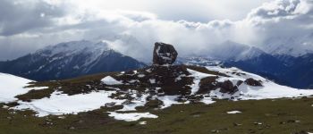 POI La Tour-en-Maurienne - Bloc erratique - Photo