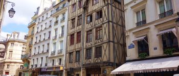Punto de interés París - Les 2 plus vieilles maisons à collombages de Paris - Photo