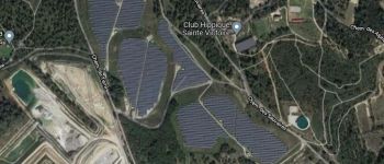 POI Gardanne - Centrale photovoltaïque de Gardanne - Photo