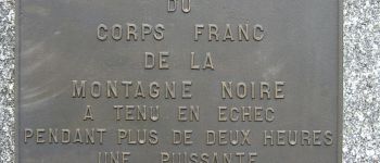 Punto de interés Arfons - Stèle de La Prune dédié à l'attaque du 