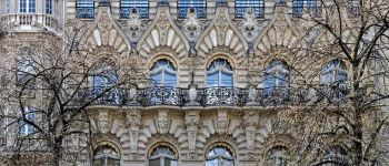 Point of interest Paris - Belle façade d'immeuble - Photo