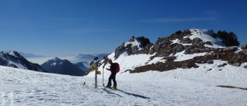 Point of interest Aillon-le-Vieux - Col du Colombier - Photo