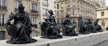 Point d'intérêt Paris - Statues des six continents du monde - Photo