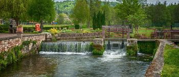 Point d'intérêt Abreschviller - Barrage sur la Sarre Rouge à coté du gîte du Moulin - Photo