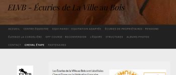 Punto di interesse Saint-Hilliers - Centre Equestre de la Ville Aux Bois : Cheval étape<br>La ville au Bois, Lieu Dit, La ville au Bois, 77160 Saint-Hilliers <br>Tel : 06.21.80.15.95  - Courriel : ecuriesdelavilleaubois@gmail.com <br><a href=