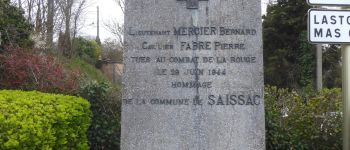 Punto de interés Saissac - Monument aux morts de SAISSAC. - Photo