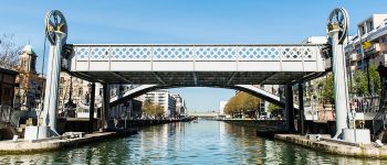 Punto de interés París - Pont levant de la rue de Crimée - Photo