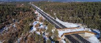 Point d'intérêt Fuveau - Eco-pont de Fuveau Belcodène sur l'autoroute A52 - Photo