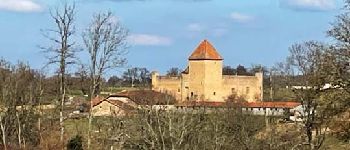 Point d'intérêt Pouilly-sous-Charlieu - Vue sur le château de Montrenard - Photo
