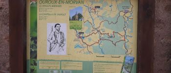 POI Ouroux-en-Morvan - Le Maquis Bernard - Panneau de la promenade - Photo