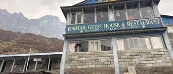 POI Ghandruk - Step 6 Machapuchre base camp 3700 - Photo