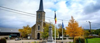 Point d'intérêt Marche-en-Famenne - La balade débute à l’église Saint-Gobert. - Photo