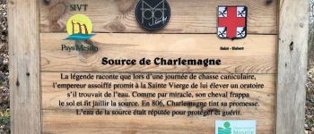 POI Saint-Hubert - Source de CHarlemagne - Photo