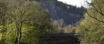 POI Hotton - Vue sur la Carrière d'Hampteau (accès interdit) - Photo