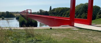 Point d'intérêt Cergy - pont rouge - Photo