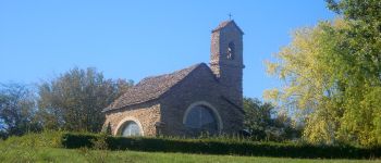 Punto de interés Blanot -  chapelle de Charcuble construite en 24 heures - Photo