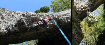 Point d'intérêt Yvoir - Rochers du Paradou - Photo