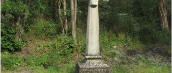 POI Fleurines - statue de sainte maxence - Photo