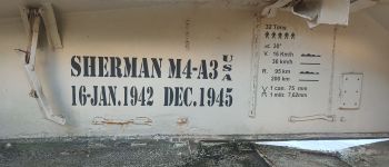Point d'intérêt Houffalize - Sherman tank - Photo
