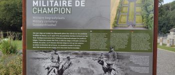 Point d'intérêt Namur - Cimetière militaire de Champion  - Photo