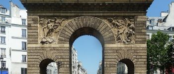 Punto de interés París - Porte Saint Martin - Photo