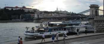 Point d'intérêt Inconnu - Budapest Pont aux chaines sur le Danube - Photo