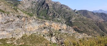 Point d'intérêt Almuñécar - Vue sur la route de la Pena Escriba - Photo