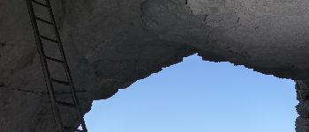 Point d'intérêt Saint-Pierre-d'Entremont - Point 11 La grotte à  l échelle  - Photo