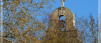 Punto di interesse Saint-Cirq - Eglise avec clocher-mur - Photo