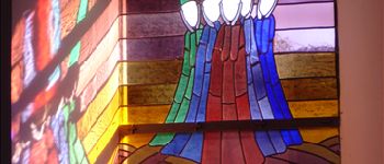 Point of interest Marche-en-Famenne - Saint-Etienne church and Jean-Michel Folon stained-glass windows - Photo