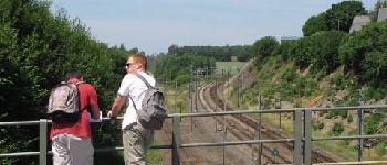 POI Gouvy - Le passage de la voie ferrée - Photo