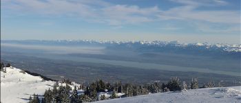 Point of interest Sergy - Point de vue sur le Lac Léman et le Mont Blanc - Photo