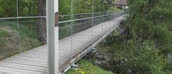 Punto de interés Chamoson - pont suspendu - Photo