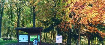 POI Fougerolles-Saint-Valbert - entrée du parc par blanzey + parking voiture + parcours santé - Photo