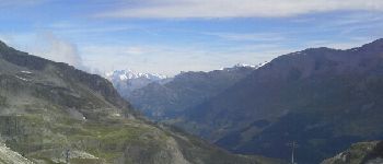 Point of interest Tignes - vue sur le massif du mont blanc - Photo